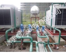 大型冷庫用大型水冷機(jī)組系統(tǒng)，冷卻塔部分