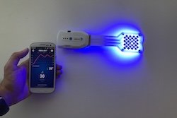 LED嵌入式繃帶可通過藍(lán)光治愈慢性創(chuàng)面
